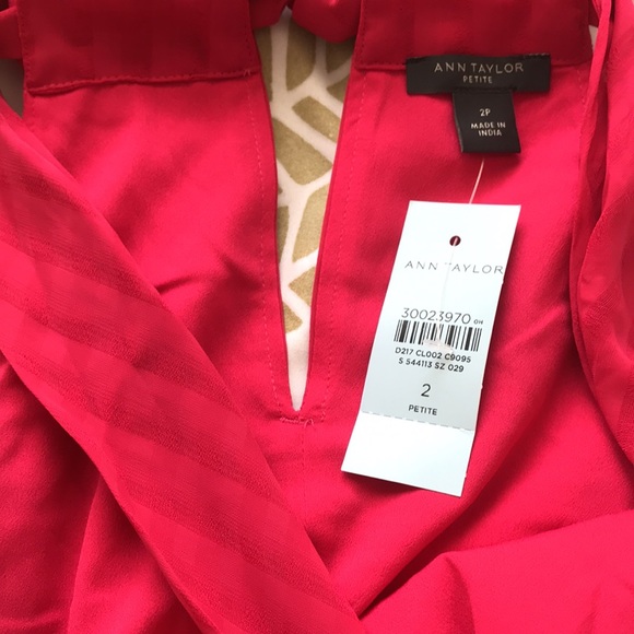 Ann Taylor Shadow Plaid Halter Midi Dress - Picture 5 of 6